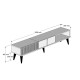 Hanah Home TV Stand Milan - Walnut, Black Walnut
Black