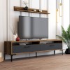 TV Unit Istanbul - Walnut, Anthracite Walnut
Anthracite