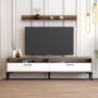 TV Unit Istanbul - Walnut, White Walnut
White