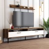 TV Unit Istanbul - Walnut, White Walnut
White
