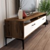 TV Unit Istanbul - Walnut, White Walnut
White