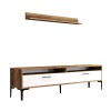 TV Unit Istanbul - Walnut, White Walnut
White