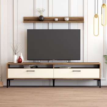 TV Unit Istanbul - Walnut, Cream Walnut
Cream