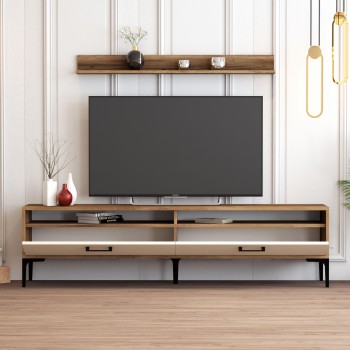 TV Unit Istanbul - Walnut, Cream Walnut
Cream