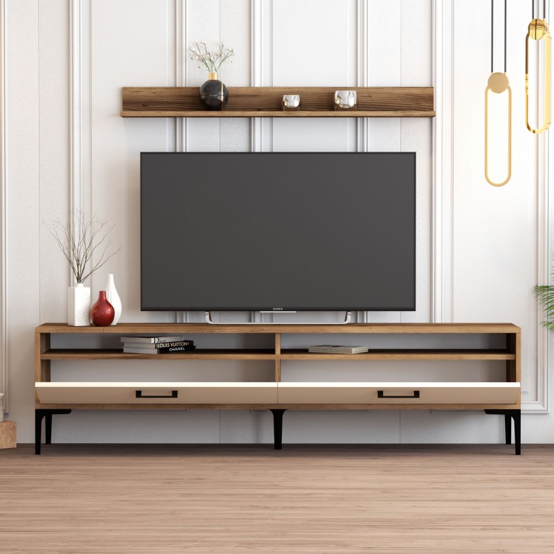 TV Unit Istanbul - Walnut, Cream Walnut
Cream