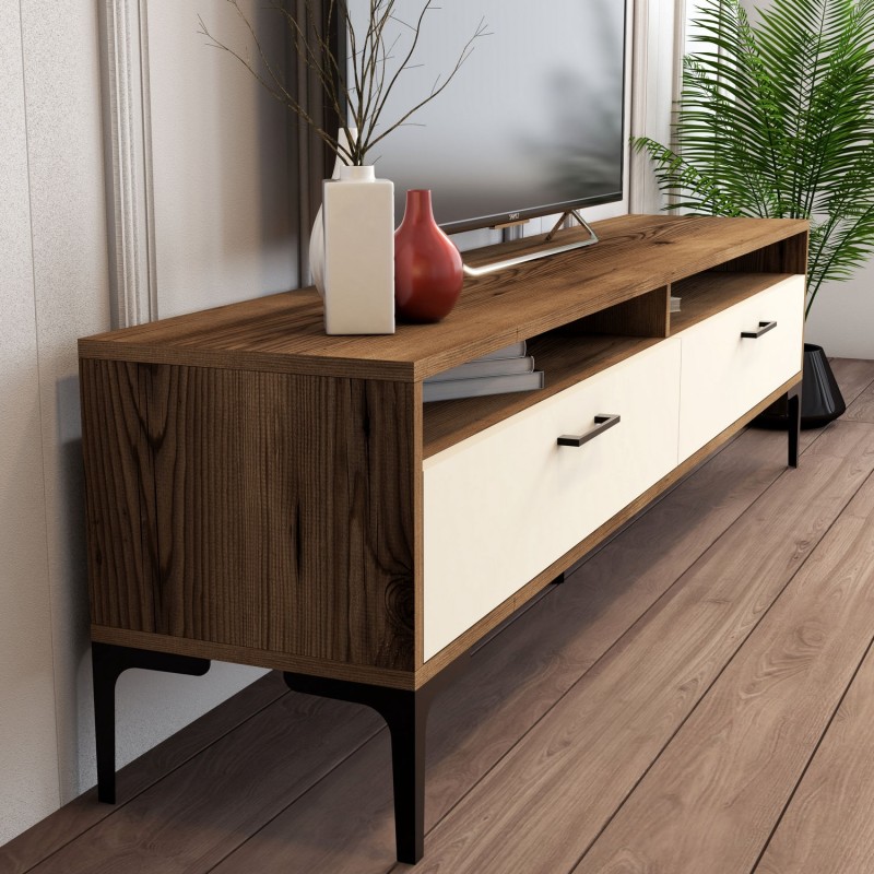 TV Unit Istanbul - Walnut, Cream Walnut
Cream