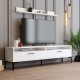 TV Unit Istanbul - White White TV Unit Istanbul - White White