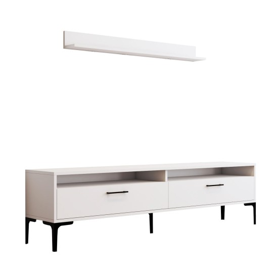 TV Unit Istanbul - White White TV Unit Istanbul - White White