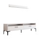 TV Unit Istanbul - White White TV Unit Istanbul - White White