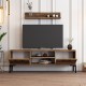 TV Unit Riga - Walnut Walnut TV Unit Riga - Walnut Walnut