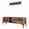 TV Unit Riga - Walnut Walnut