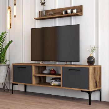TV Unit Riga - Anthracite Walnut
Anthracite