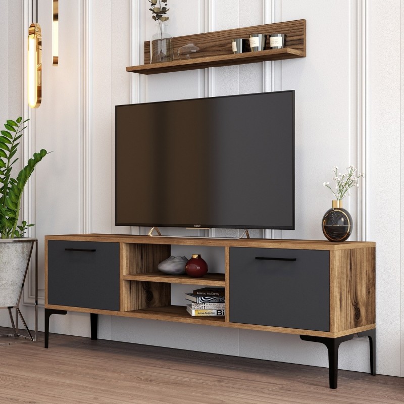 TV Unit Riga - Anthracite Walnut
Anthracite