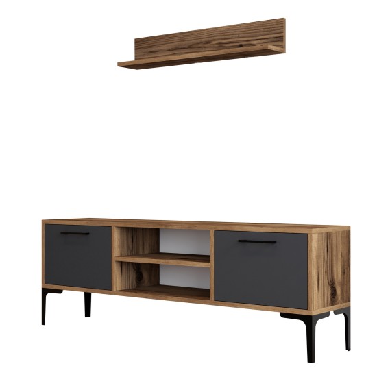 TV Unit Riga - Anthracite Walnut
Anthracite TV Unit Riga - Anthracite Walnut
Anthracite