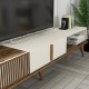Hanah Home TV Stand Milan Alt - Walnut, Cream Walnut
Cream
