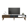 TV Stand Milan Alt - Walnut, Anthracite Walnut
Anthracite