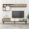 TV Unit Milan TV - Walnut, Cream Walnut
Cream