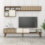 TV Unit Milan TV - Walnut, Cream Walnut
Cream
