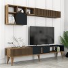 TV Unit Milan TV - Walnut, Anthracite Walnut
Anthracite