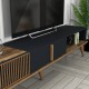 TV Unit Milan TV - Walnut, Anthracite Walnut
Anthracite