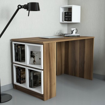 Study Desk Box - Walnut, White Walnut
White