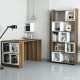 Study Desk & Bookshelf Box - Walnut, White Walnut
White Study Desk & Bookshelf Box - Walnut, White Walnut
White