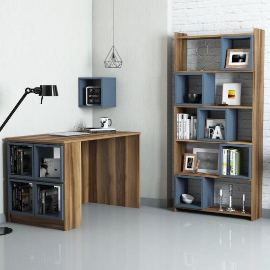 Study Desk & Bookshelf Box - Walnut, Chalcedony Walnut
Chalcedony Study Desk & Bookshelf Box - Walnut, Chalcedony Walnut
Chalcedony