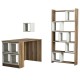 Study Desk & Bookshelf Box - Walnut, Cream Walnut
Cream Study Desk & Bookshelf Box - Walnut, Cream Walnut
Cream
