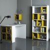 Study Desk & Bookshelf Box - White, Yellow White
Yellow