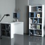 Study Desk & Bookshelf Box - White, Blue White
Blue