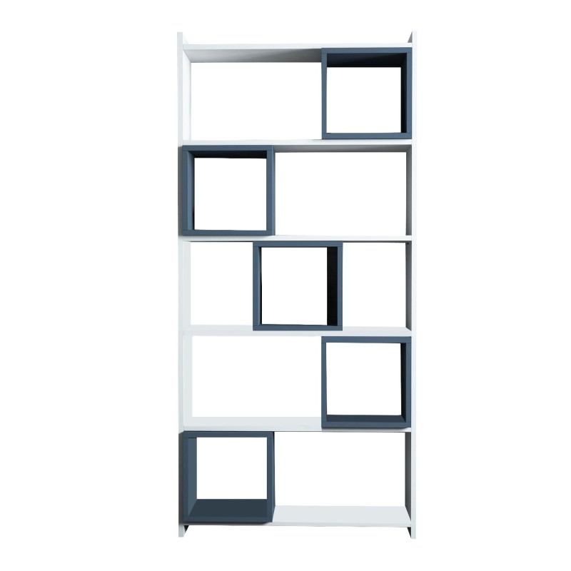 Study Desk & Bookshelf Box - White, Blue White
Blue