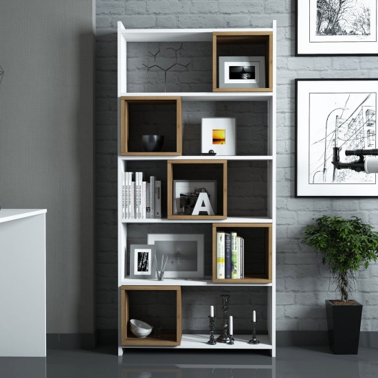 Study Desk & Bookshelf Box - White, Walnut White
Walnut Study Desk & Bookshelf Box - White, Walnut White
Walnut