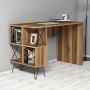 Study Desk Extra - Walnut Walnut
Black