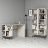 Study Desk & Bookshelf Extra - Cream Cream
Black