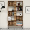Study Desk & Bookshelf Extra 2 - Walnut Walnut
Black