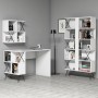 Study Desk & Bookshelf Extra 2 - White White
Black