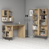 Study Desk & Bookshelf Extra 2 - Oak Oak
Black