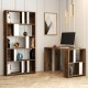 Study Desk & Bookshelf Lima - Walnut, White Walnut
White