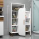 Βιβλιοθήκη Form - Χρώμα Λευκό - 90x32x132εκ Βιβλιοθήκη Form - Χρώμα Λευκό - 90x32x132εκ