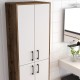 Multi Purpose Cabinet Berlin A - Walnut, White Walnut
White Multi Purpose Cabinet Berlin A - Walnut, White Walnut
White