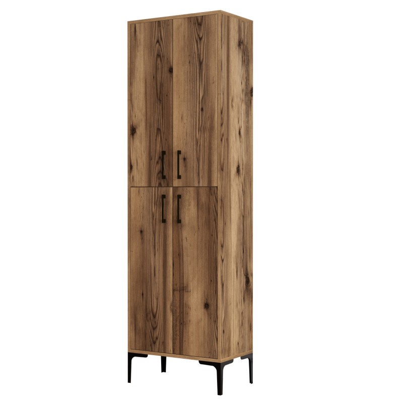 Shoe Cabinet Berlin A - Walnut Walnut