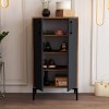 Shoe Cabinet Prag - Walnut, Anthracite Walnut
Anthracite