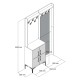 Hall Stand Berlin BC - Walnut, Black Marble Walnut
Black Hall Stand Berlin BC - Walnut, Black Marble Walnut
Black