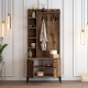 Hall Stand Viyana D - Walnut Walnut Hall Stand Viyana D - Walnut Walnut