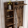 Hall Stand Viyana D - Walnut Walnut