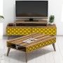 Living Room Furniture Set City - Walnut, Yellow Walnut
Yellow