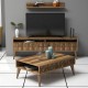 Living Room Furniture Set Line - Walnut Walnut Living Room Furniture Set Line - Walnut Walnut