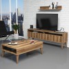 Living Room Furniture Set Best - Walnut Walnut