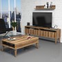 Living Room Furniture Set Best - Walnut Walnut