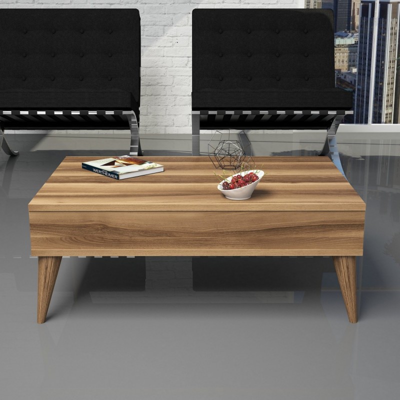 Living Room Furniture Set Best - Walnut Walnut
